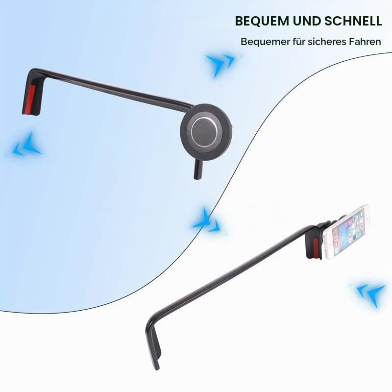 Auto Mittelkonsole Handyhalter Kompatibel mit Mercedes-Benz GLC EQE C-Klasse 2023-2026, Handyhalterung für Armaturenbrett Bildschirm Auto Zubehör Magnetische Version