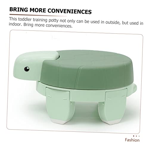 Pot pliable pour tout-petits vert clair Mipcase en plastique sûr