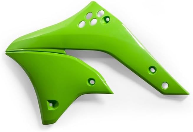 Acerbis Radiator Shroud Set (Green) for 06-08 Kawasaki KX250F