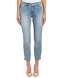 NYDJ Women's Nichelle Ankle Jeans with Chunky Bling