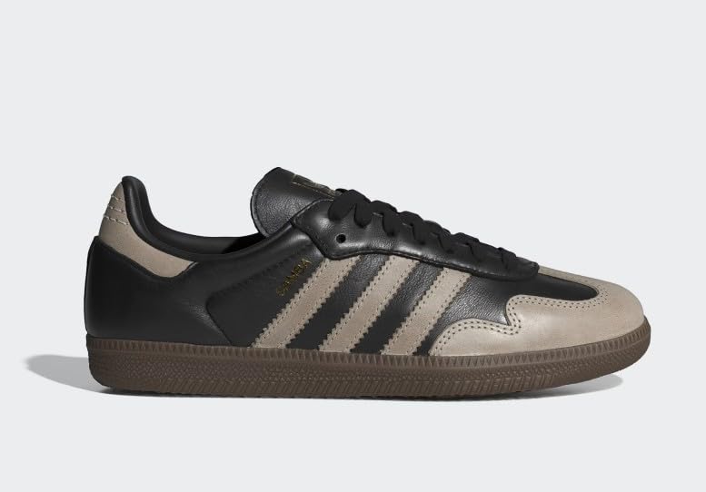 Image of adidas Samba Og W Women's 3 Stripes Strt War Icon Lo PRF Trainers (Black Beige, US 8)