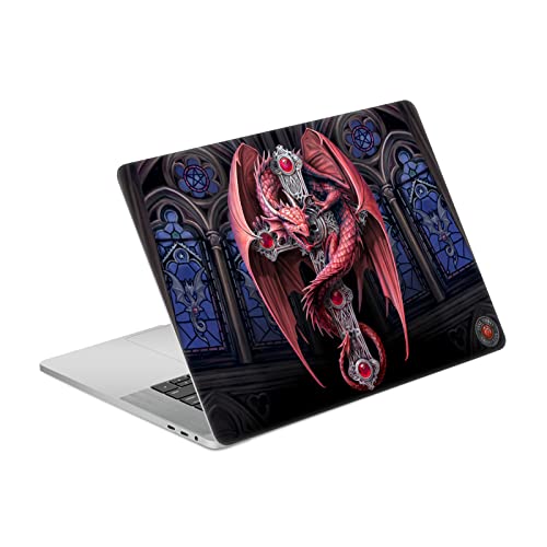 Autocollant MacBook Pro 15.4 Anne Stokes Dragon Gardien skin vinyle A1707 protection A1990