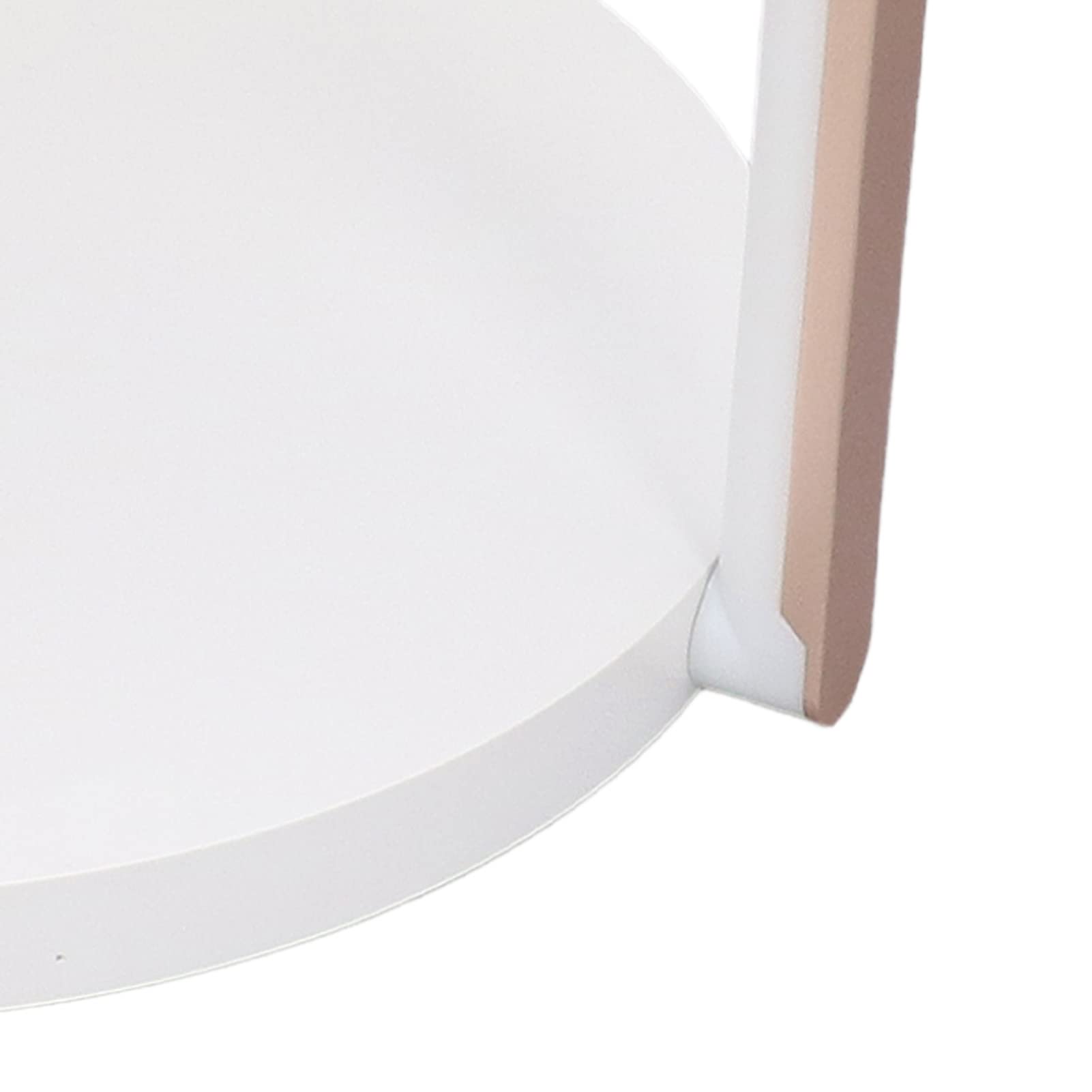 Lampka nocna sterowana dotykowo, okrągła lampa otoczenia LED, ładowanie bezprzewodowe, ze stojakiem, regulowany kąt
