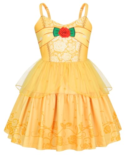 AmzBarley Baby Girls Princess Dress Up Clothes for Halloween Costume 2T