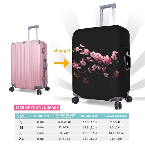 Housse valise imperméable élastique blanche L protégeant des chocs