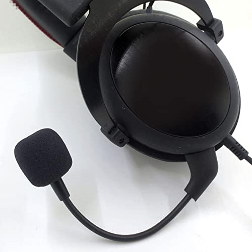 Image of Headphone Replaces Microphone Detachable Black for Hyperx Cloud II|1 Piece Mic Replacement| Headsets| Headsets| Video Game Accessories |Video Games & Consoles