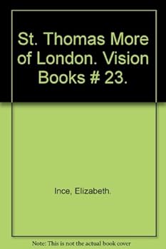 Hardcover St. Thomas More of London. Vision Books # 23. Book