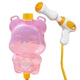 Wasserpistole Kinder Sommer – 19 x 12 cm Rucksack Design Wasserspritzer, Niedlich ABS Sprühspielzeug Pool, Leicht Tragbar Strandspielzeug Gartenaktivität, Sommerparty Schwimmbad Outdoor | für Mädchen