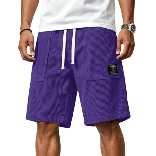 Bermuda cargo hommes casual idéal pour les vacances d'été et sorties décontractées