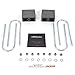 maXpeedingrods 4” Rear Drop Aluminum Blocks for Mini & Mid-Size Pickups/Trucks with 3” Axle Tube, Lowering Kit