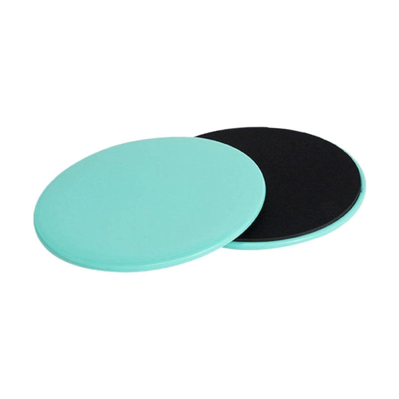 2 Pieces Quiet Gliding Disc Abdominal Workouts Exercise Gliding Disc Low Effect Ab Training Slider Anti-Slip, Cyan-picture-10