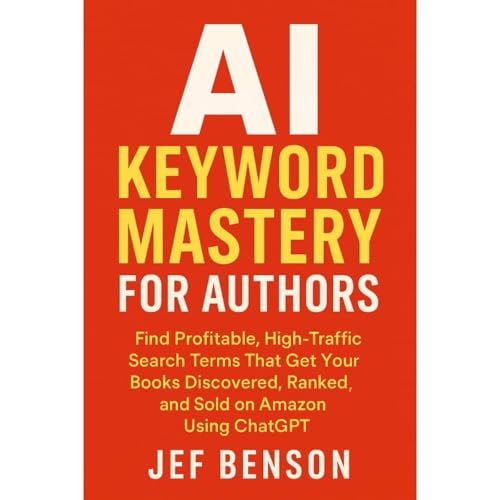 AI KEYWORD MASTERY for AUTHORS Audiolibro Por Jef Benson arte de portada
