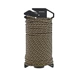 Atwood Rope MFG Ready Rope™ 550 パラコード 100フィート 7ストリングコア ナイロンパラシュートコード アウトドアサバイバルギア 米国製 | ストラップ、ブレスレット、ハンドルラップ、キーチェーン(グラウンドウォー)