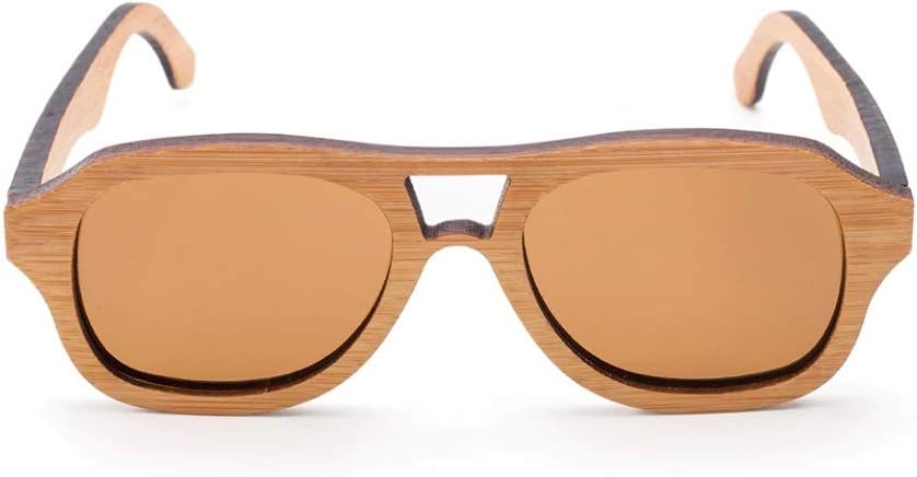 Kid Sunglasses Boy Polarized Bamboo Sunglasses UV400 Protection Kid Brown Sunglasses Girl Polarized
