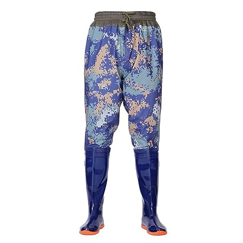 Hip Waders Men's And Women's Half Length Water Pants, Fishing Pants, Hip Wading Boots, Breathable Mesh Waist Jumpsuit2