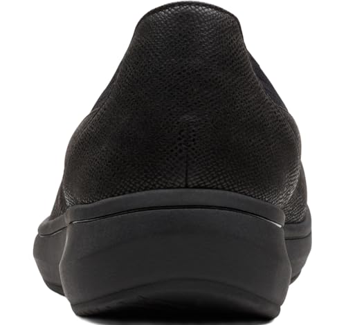 Clarks Clarks Women's BreezeSky Air Cloudsteppers Loafer, Black Textile, 9