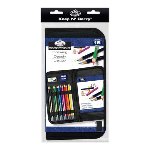 Royal & Langnickel Drawing Essentials Keep N' Carry Set, Packaging May Vary