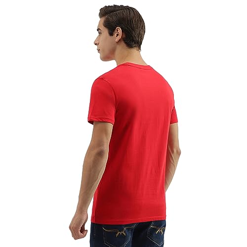 Image of UNITED COLORS OF BENETTON Men's Solid Regular Fit T-Shirt