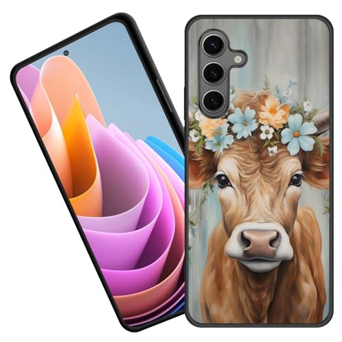 BFUKVOU Galaxy A57 5G �P�[�X�ASamsung Galaxy A57 5G 6.7�C���`2026�p�v���~�A���\�t�g�V���R�����o�[�t���{�f�B�ی�o���p�[�P�[�X�A�ԕ��A�[�g�t���n�C�����h��