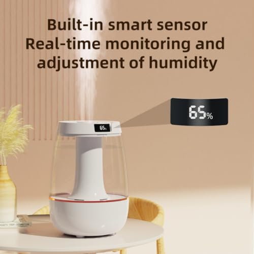 Humidificador de aire para dormitorio contra la sequedad con doble spray 4