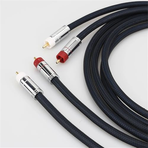 Cable de audio RCA a RCA 0.5m miniatura 5