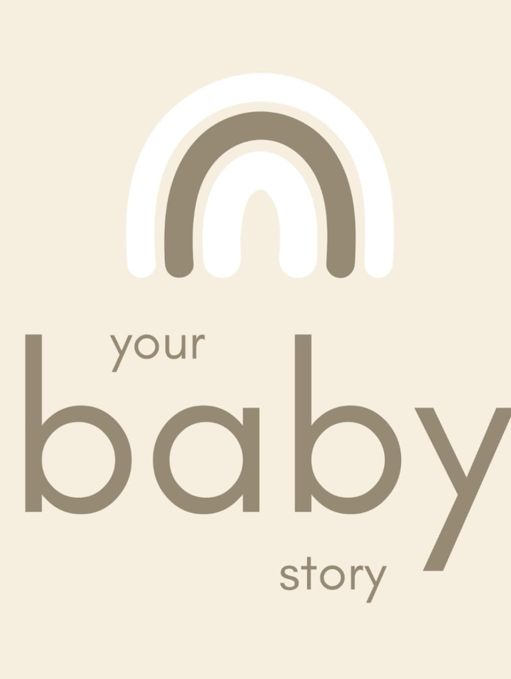 REMZO Your Baby Story Baby Memory Book - Modern Gender Neutral Baby Book Keepsake for the First Five Years with Bonus Pregnancy Journal Pages