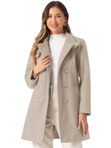 Image of Allegra K Winter Trench Coats for Women