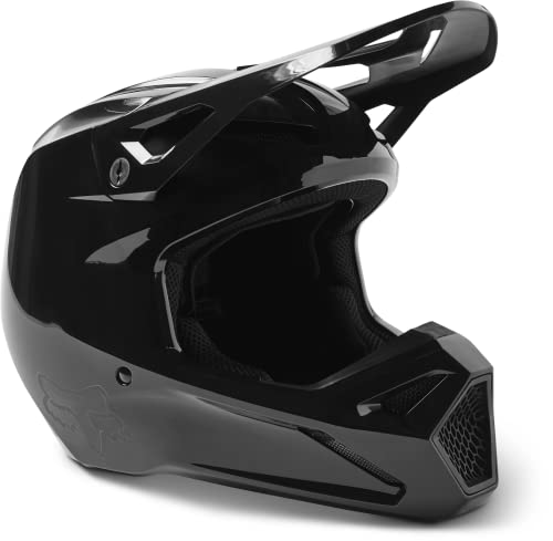 Fox Racing Unisex – Erwachsene Solid Helm, Schwarz, XS
