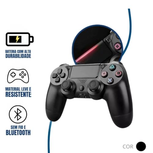 Controle Gamer Universal para Consoles TVs Samsung LG TCL Philips Android Google TV PS4 Gaming Now A