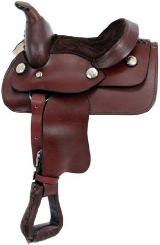 King Series Mini Western Smooth Leather Sdl Pkg Bl