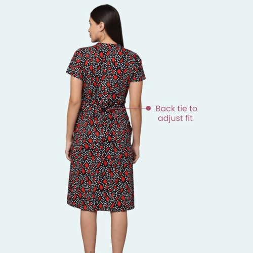 Image of Morph Maternity | Maternity Dresses for Women | Fits During Pregnancy & Post Pregnancy | Back Tie to Adjust