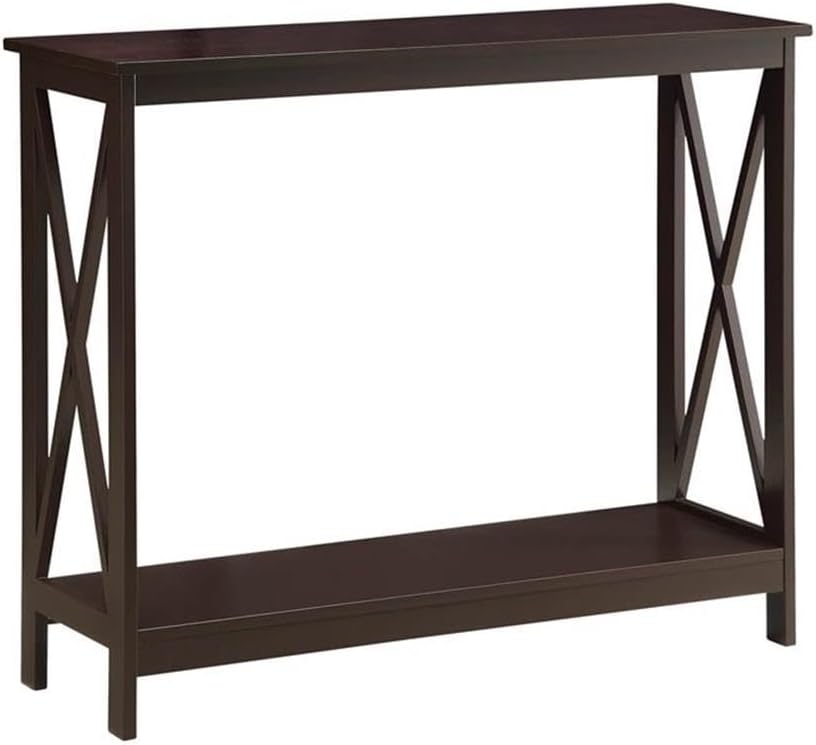 Convenience ConceptsOxford Console Table with Shelf, Espresso
