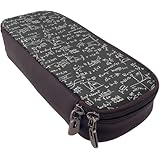 ペンケース ペン袋 数学 数式 方程式 筆箱 ペンポーチ 筆入れ PU革 大容量 ふでばこ おしゃれ 人気 文房具 多機能 収納ケース 化粧ポーチ 鉛筆ケース 小物入れ 小学生 男の子 女の子 子供 社会人用 入学プレゼント 贈り物