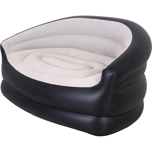 AVENLI Aufblasbares Sofa 138 x 87 x 71 cm – Bequemes Luftsofa für Camping, Garten & Wohnzimmer – Aufblasbare Couch für Drinnen & Draußen – Leicht, Robust & Platzsparend – Lounge Sofa & Chill Sessel