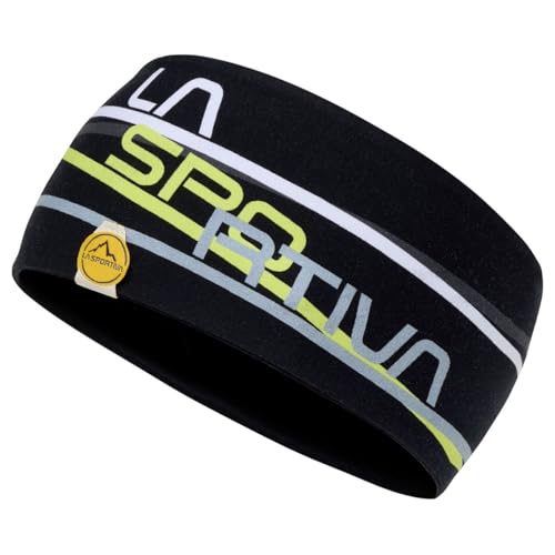Cinta para la cabeza La Sportiva Stripe Headband Black antideslizante deportiva