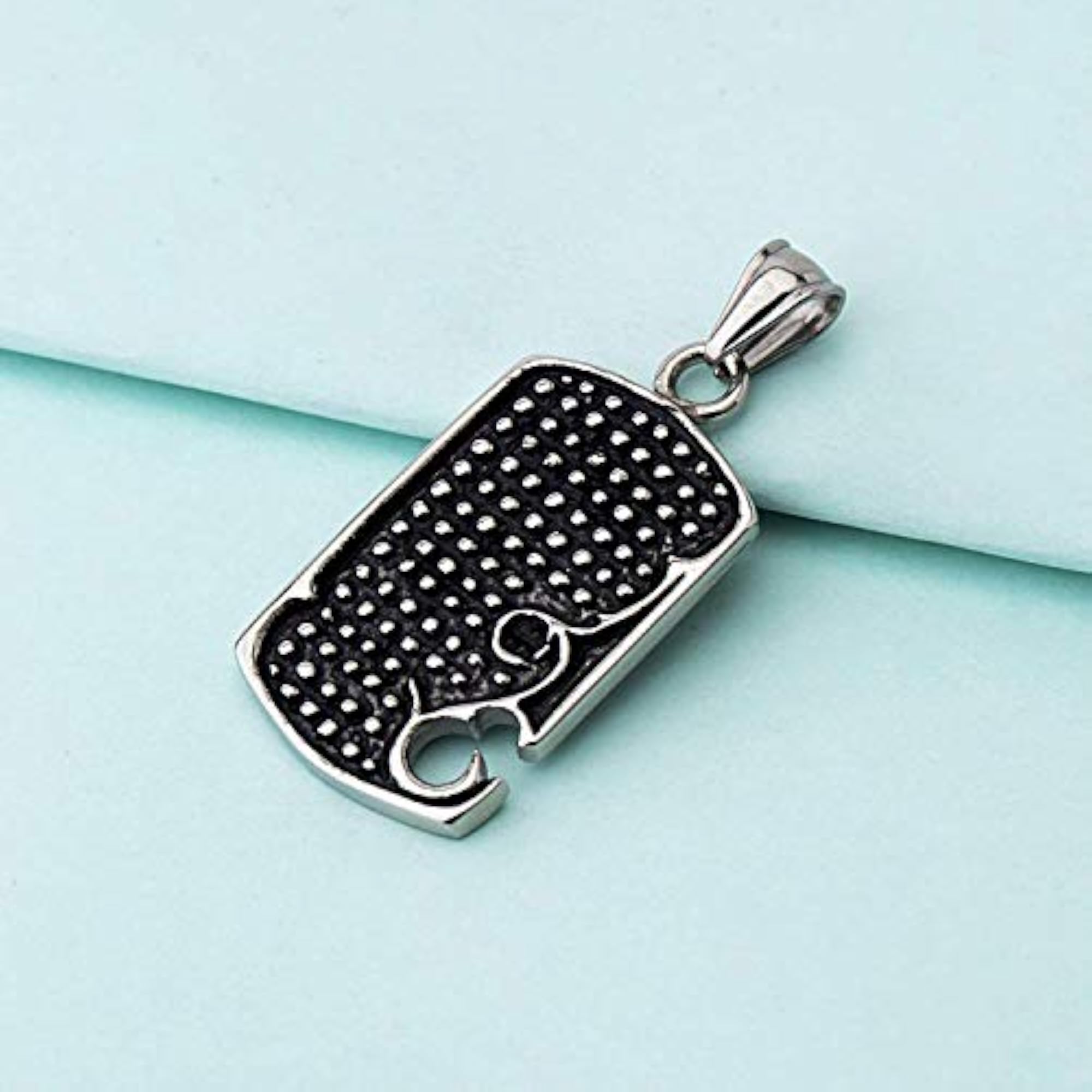 Stylish Pendant in Silver Finish