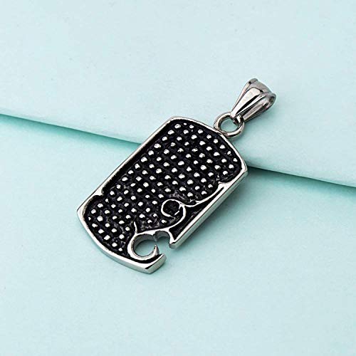 Stylish Pendant in Silver Finish