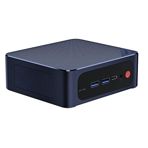 Image of Beelink SEi12 Mini PC, Intel Core i5 12450H(8C /12T, Up to 4.4GHz), 16GB DDR4 3200MHz 500GB PCle4.0 SSD, Mini Computer Dual Display 4K, Dual Gigabit LAN, WiFi6 /BT5.2