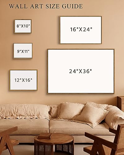 insimsea framed canvas wall art vintage decor landscape wall art meadow with flowers art modern farmhouse decor cottagecore bedroom bathroom office decorations 2434x3634