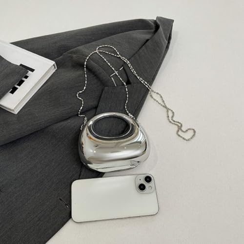 Image of Acrylic Handbags for Women Cute Acrylic Clutch Small Unique Purse Trendy Metal Evening Bag for Party Cocktail