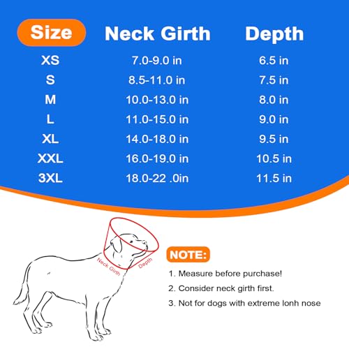 Image of Breathable Mesh Dog Cone Collar for Surgery, Soft Elizabethan Recovery Alternative to Stop Licking,Pet Neck Collar for Large Medium Small Breeds, XS