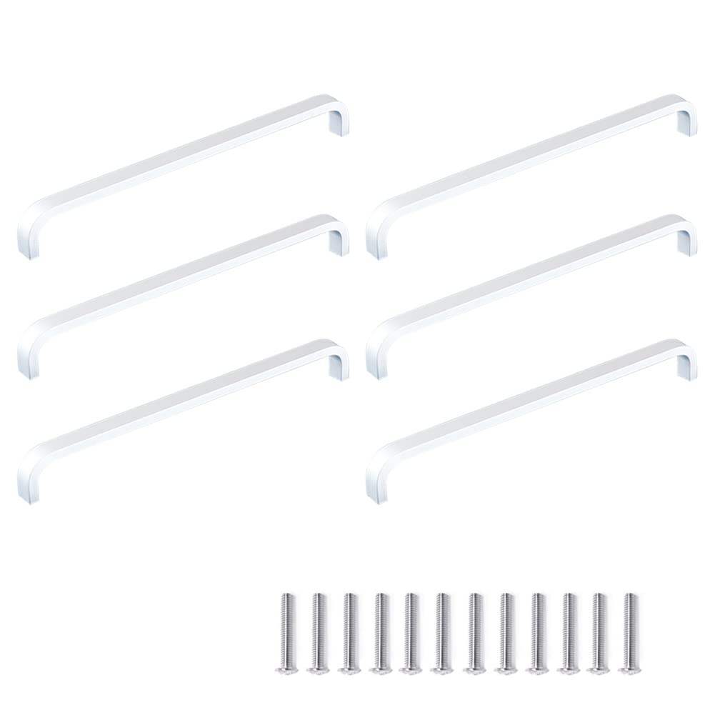 Poignées de porte de meubles de cuisine en arc 192mm alliage d'aluminium