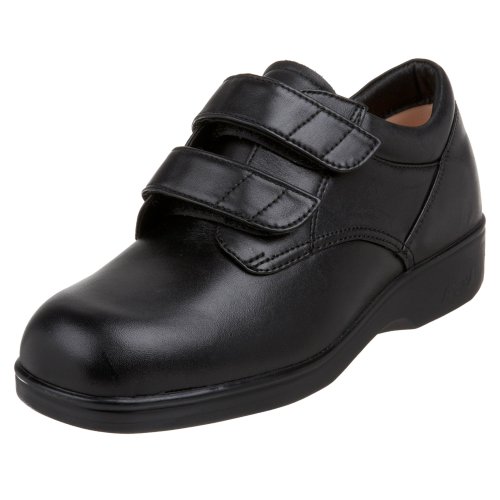 Apex Women's Conform Double Strap Sneaker, Black, 9.5 Wide Us #TOP18