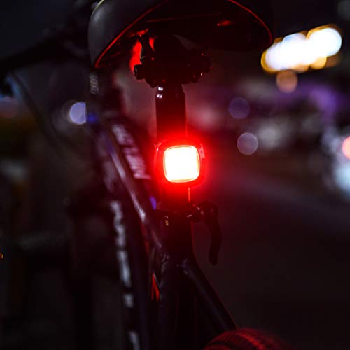 CLISPEED Luz da Cauda da Bicicleta á  Prova D água Usb Recarregável Led Cauda de Freio da Bicicleta