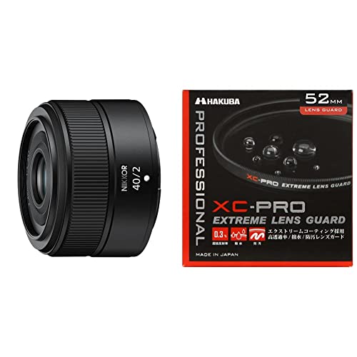 yZbgzNikon Pœ_Y NIKKOR Z 40mm f/2S Z}Eg tTCYΉ ubN & HAKUBA 52mm YtB^[ XC-PRO ߗ h g { Yیp CF-XCPRLG52 H g