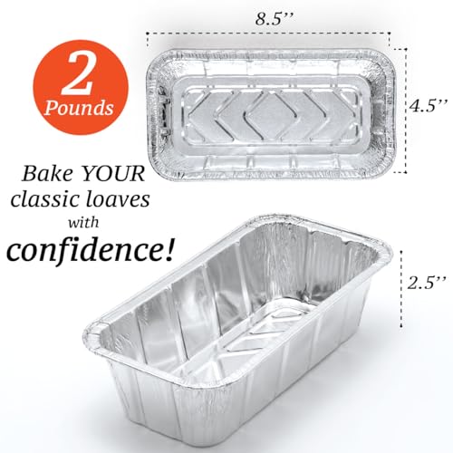 Moldes para hornear de papel de aluminio desechable para repostería casera 3