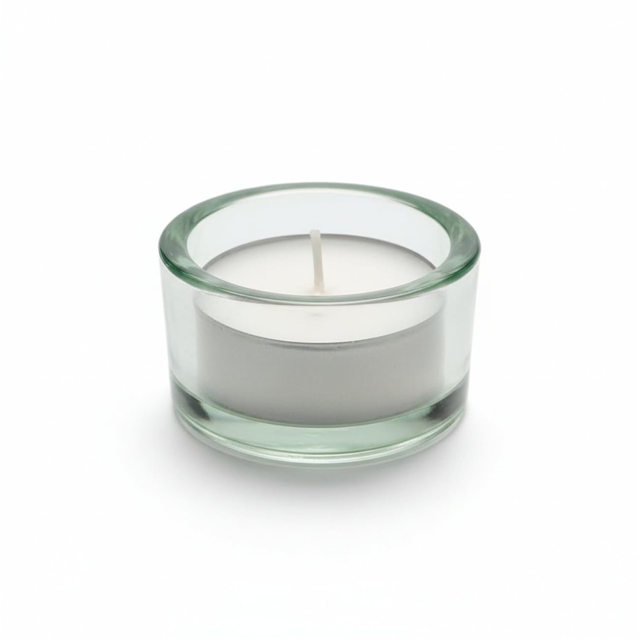 Porte chauffe-plat en verre transparent pour bougie chauffe-plat standard de 40 mm, Verre, transparent, 30er Set