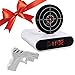 Konesky Sveglia Target, Pistola Tiro Gioco Sveglia Effetti Sonori Realistici Tiro Target Giocattoli Visualizzazione del Tempo Orologio da Comodino Svegliato Regalo