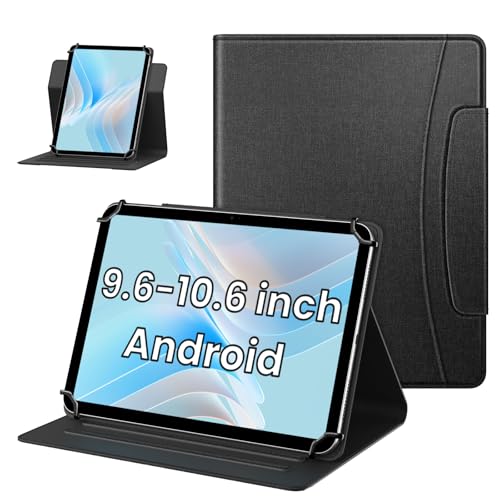 Housse tablette android 10.1 compatible 9.6-10.6 pouces idéale pour travailler en café