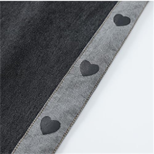 Girls Wide Leg Jeans Kids Baggy Elastic Waist Casual Denim Pants with Pockets Casual Loose Fit Distressed Pants4